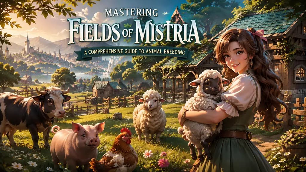 Mastering Fields of Mistria: A Comprehensive Guide to Animal Breeding